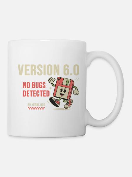 60th Birthday Programmer Version 6.0 - Tasse - Weiß