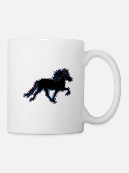 Icelandic Tölter - Tasse - Weiß