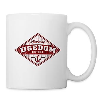 Usedom - Insel - Ostsee - Deutschland - Tasse - Weiß - Rechts