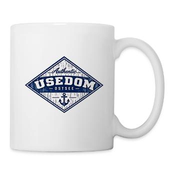 Usedom - Insel - Ostsee - Deutschland - Tasse - Weiß - Rechts