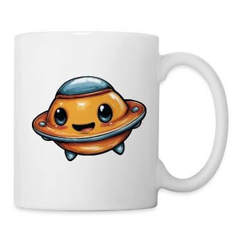 Kawaii UFO  - Tasse - Weiß - Rechts