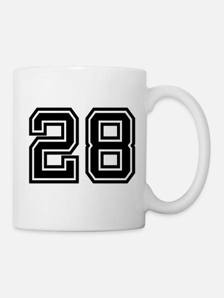 28 - Tasse - Weiß