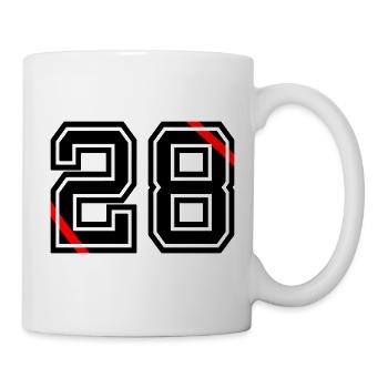 28- - Tasse - Weiß - Rechts