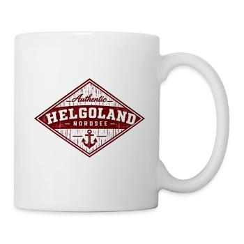 Helgoland - Insel - Nordsee - Deutschland - Tasse - Weiß - Rechts