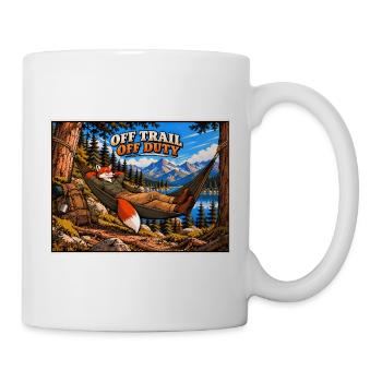 Abseits des Weges, außer Dienst – Hammock Fox - Tasse - Weiß - Rechts