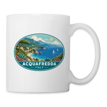 Entdecken Sie Acquafredda an der Tyrrhenischen Meeresküste in Italien - Tasse - Weiß - Rechts