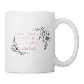 Once Upon Wine The End - Tasse - Weiß - Rechts