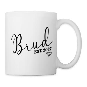 Schwedische Braut 2027 - Tasse - Weiß - Rechts