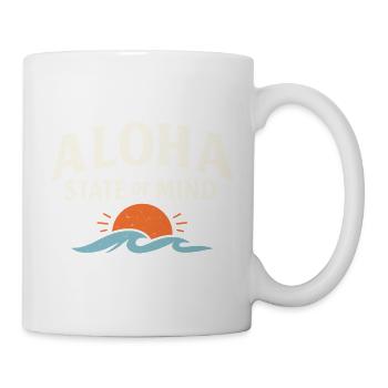 Aloha-Geisteszustand - Tasse - Weiß - Rechts