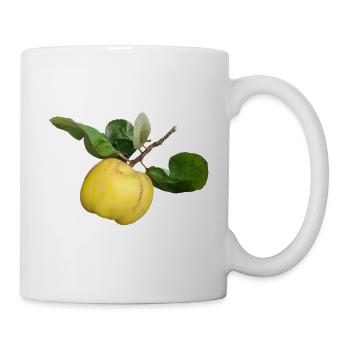 Quitte - Tasse - Weiß - Rechts