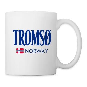 Tromso - Norway - Norwegen - Norge - Tromsø - Tasse - Weiß - Rechts