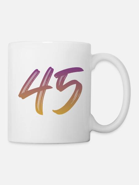 45 - Tasse - Weiß