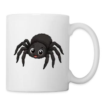 Süße Kawaii Spinne - Tasse - Weiß - Rechts