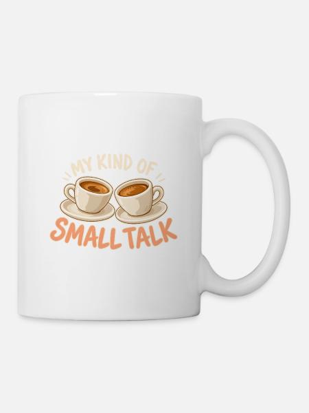 Zwei Espressotassen für die Kaffeerunde - Tasse - Weiß