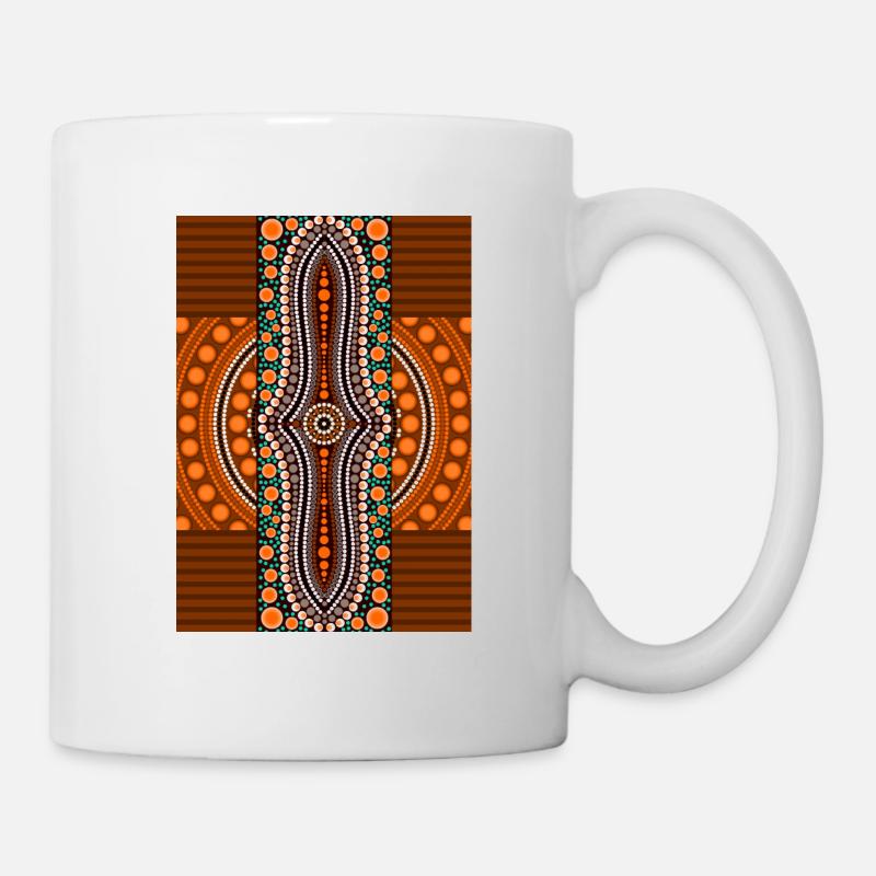 Frühling im Outback - Tasse - Weiß