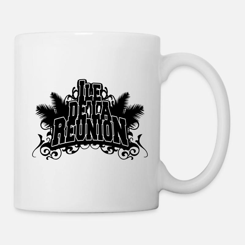 Ile de la Reunion TROPIKA - Mug blanc - blanc
