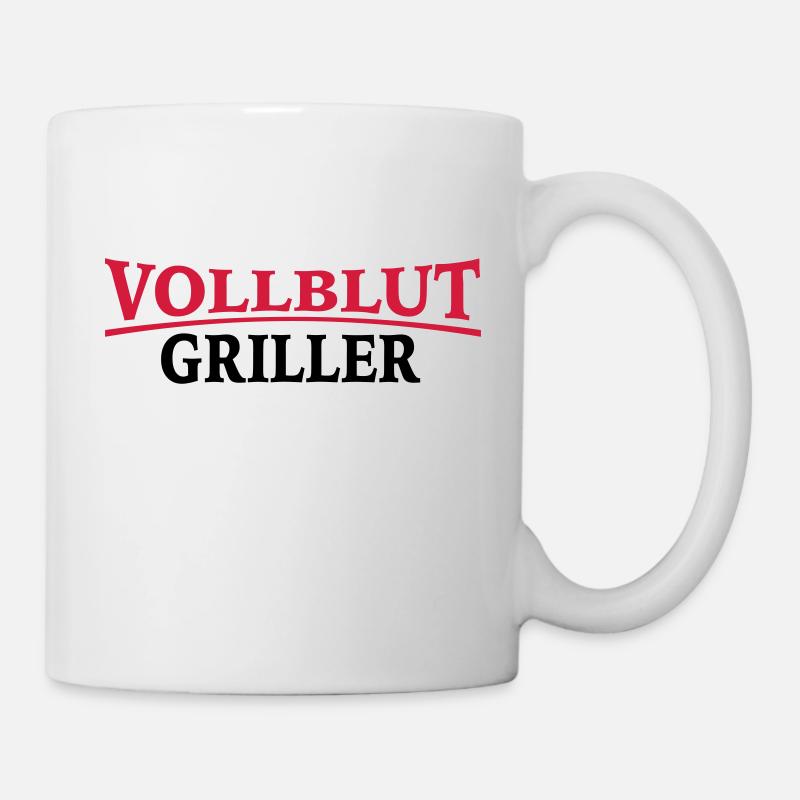grillen - Tasse - Weiß