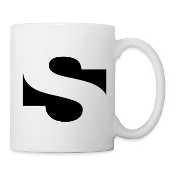 negative s - Tasse - Weiß - Rechts
