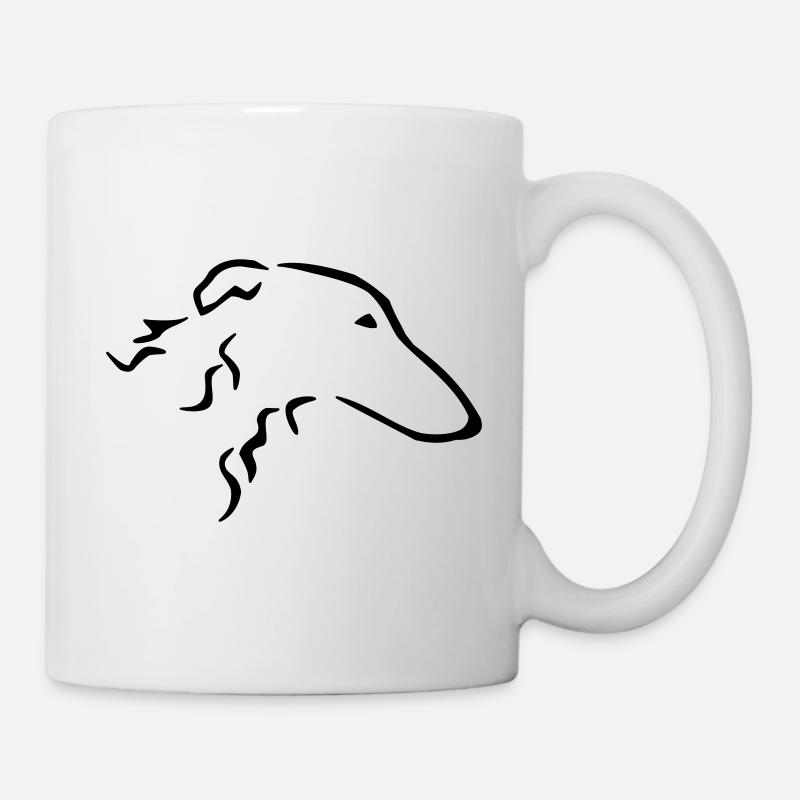 Barzoï - Mug blanc - blanc
