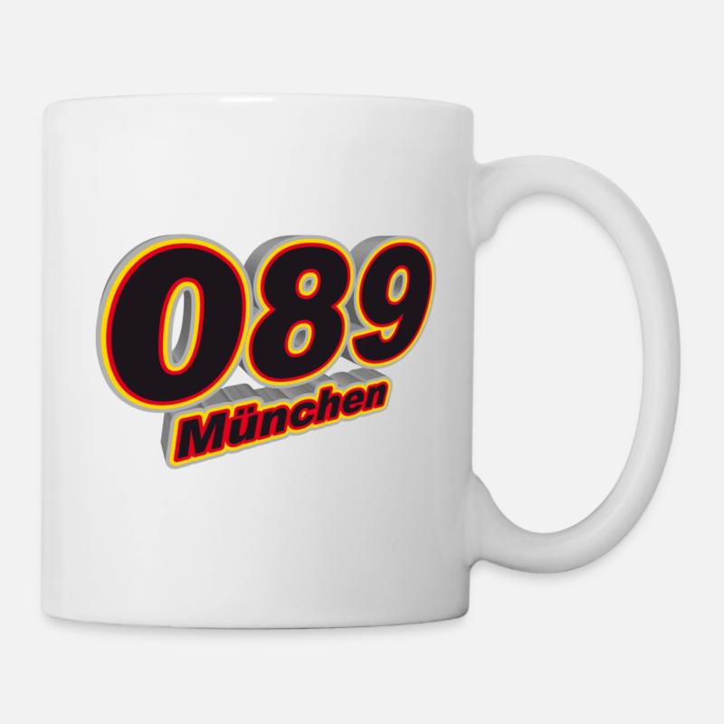 089 Muenchen - Tasse - Weiß