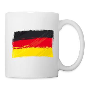 Flag, Flag, Germany fan - Mug - white - Right