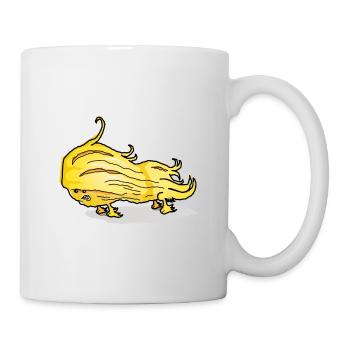 Donald 's Badhair - Tasse - Weiß - Rechts