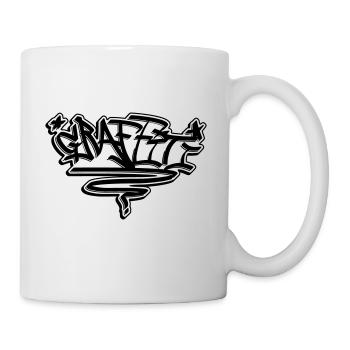 Graffiti "Graffiti" - Mug blanc - blanc - Droite
