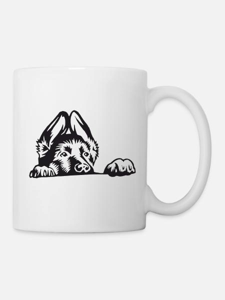 berger allemand - Mug blanc - blanc