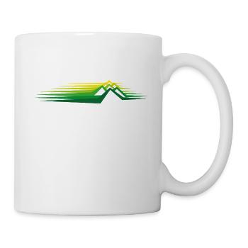Berge - Tasse - Weiß - Rechts