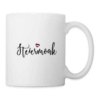 Steiermoak Austria T-Shirt - Tasse - Weiß - Rechts