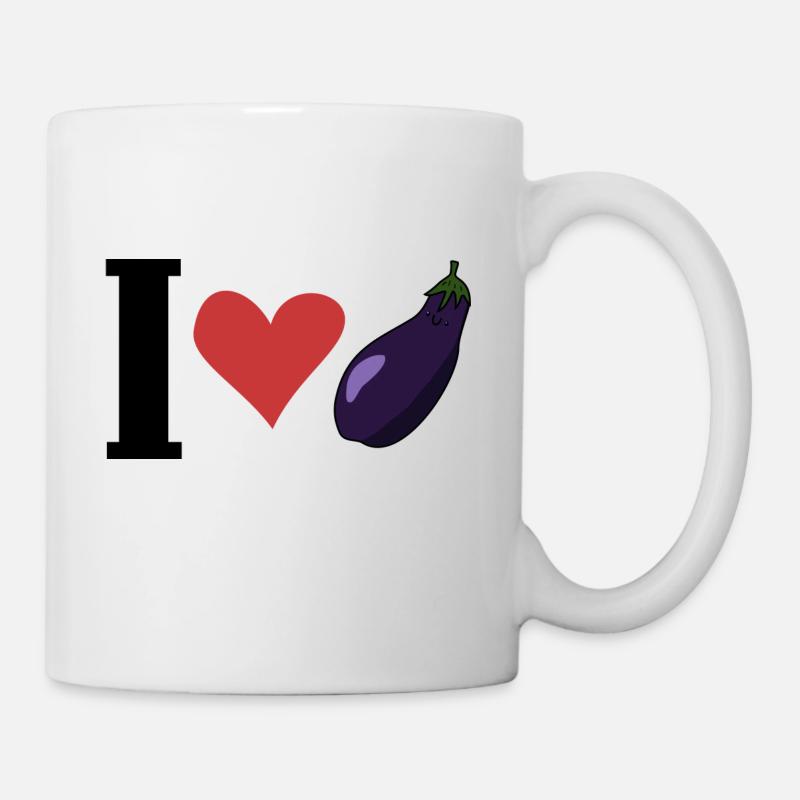 J’adore la laitue d’oeufs - Mug blanc - blanc