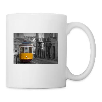 Lisbon Tram - Mug - white - Right