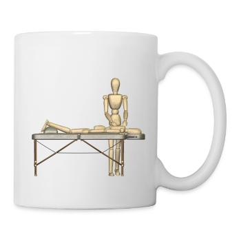 first aid massage first aid therapy therapy6 - Mug - white - Right