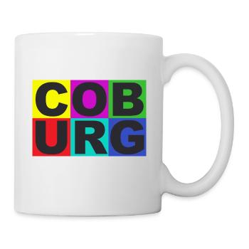 COBURG bunt - Tasse - Weiß - Rechts