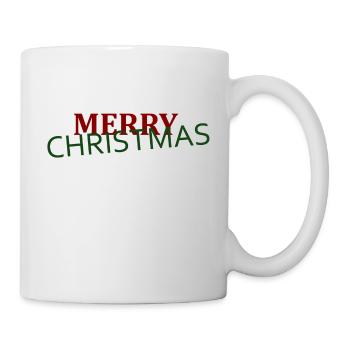 merry christmas - Mug blanc - blanc - Droite