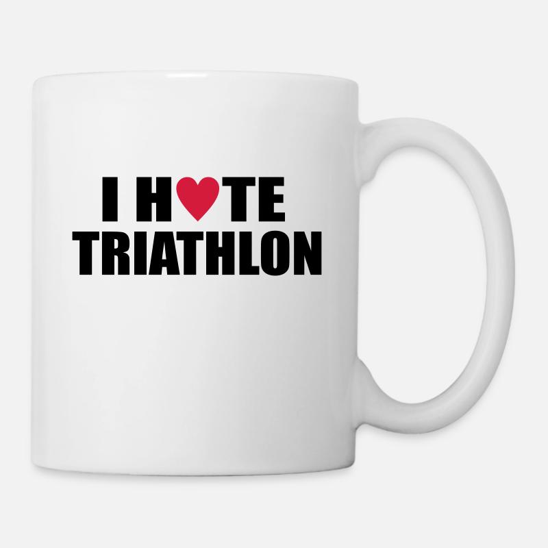 triathlon - Tasse - Weiß