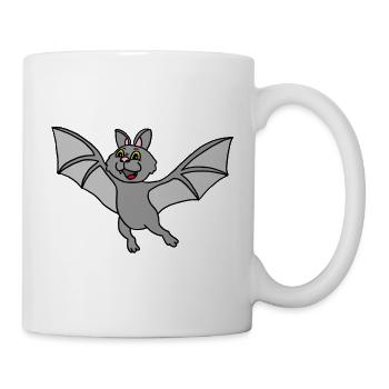 Bat, Vampire, Halloween, bat - Mug - white - Right