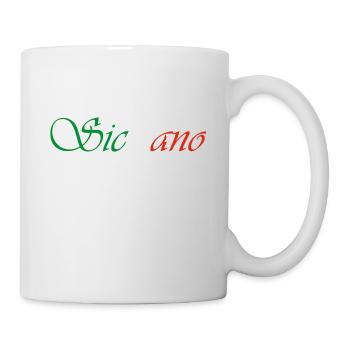 Siciliano - Mug blanc - blanc - Droite
