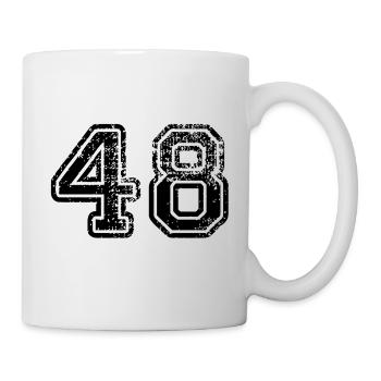 48 - Tasse - Weiß - Rechts