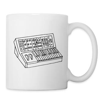 synthesizer - Mug - white - Right