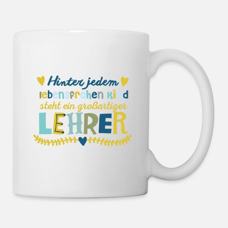 Grossartiger Lehrer - Tasse - Weiß
