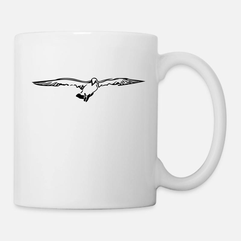 Möwe - Tasse - Weiß