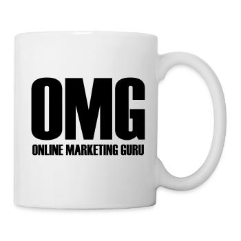 OMG Online Marketing Guru Gift Idea - Mug - white - Right