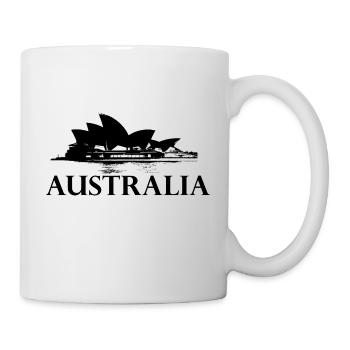 Australia - Opera House / Gift - Mug - white - Right