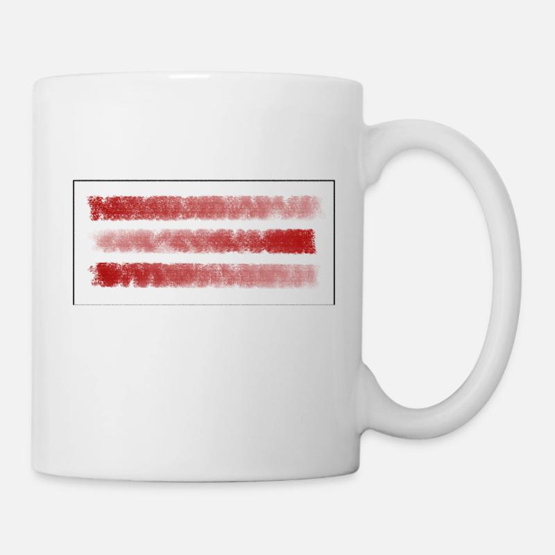 bande - Mug blanc - blanc