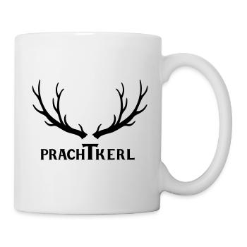 Magnifique cadeau en bois de cerf - idée - Mug blanc - blanc - Droite