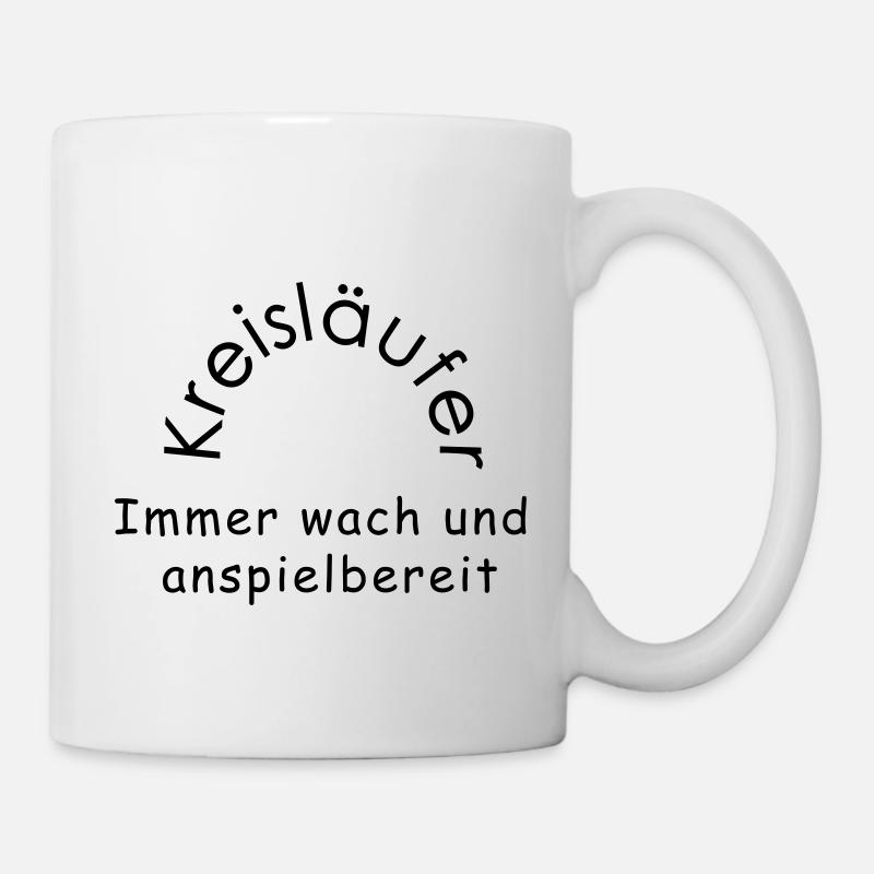 Kreislaeufer - Tasse - Weiß