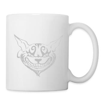 grusel Grinsekatze - Tasse - Weiß - Rechts