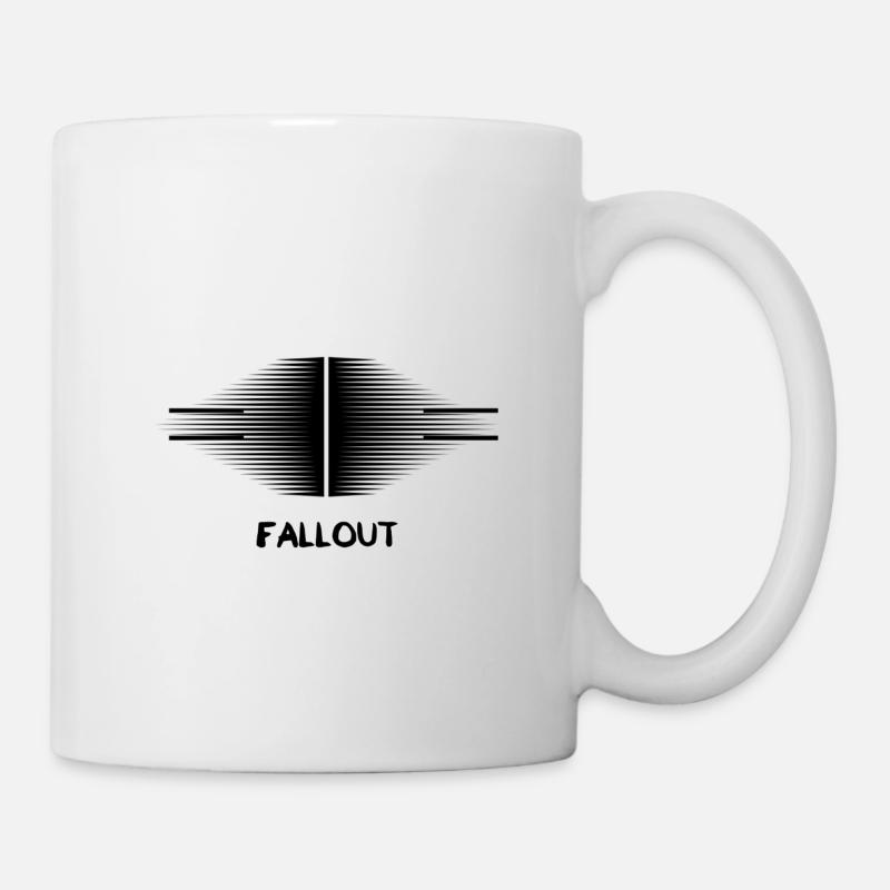 retombées - Mug blanc - blanc