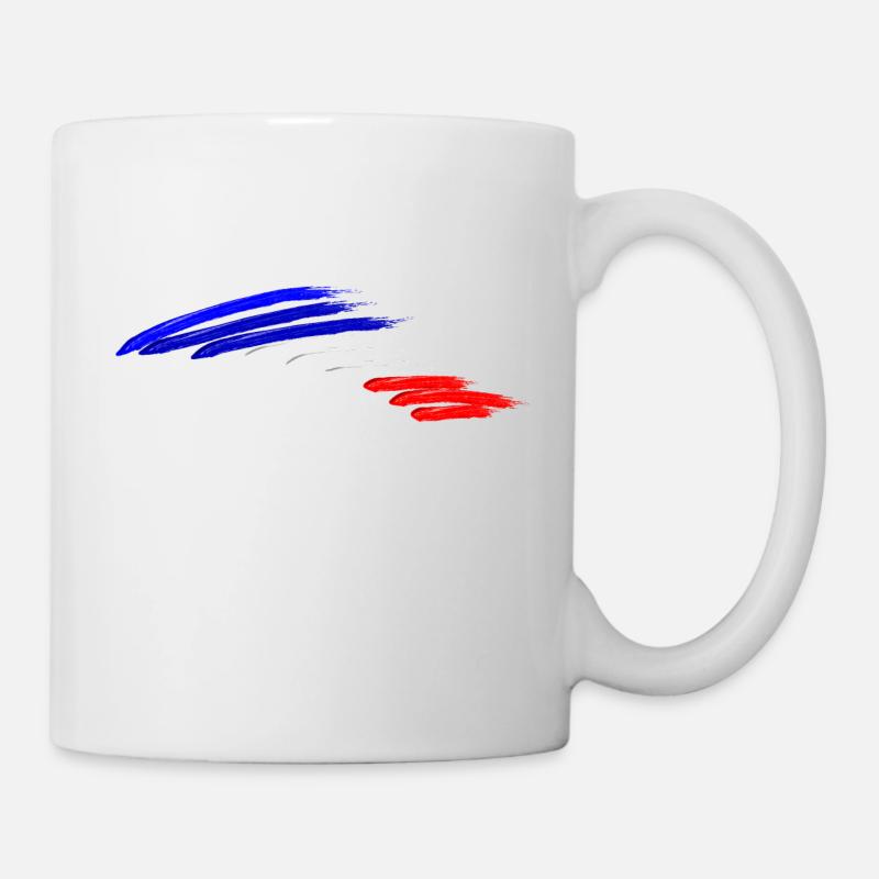 France national flags flag colors creative - Mug - white